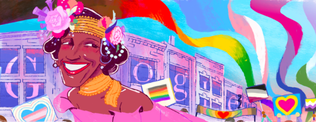 マーシャ・P・ジョンソンに6月30日のgoogleロゴが変更!!「LGBTの人々に権利を」と訴え続けた偉大なアメリカ人!!